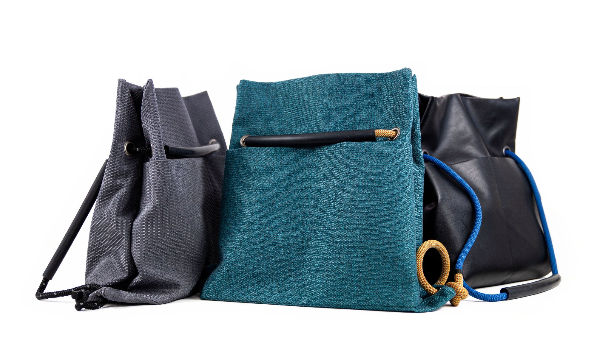 ditto bags x3 - one of a kind and limited edition - sustainable convertible backpacks