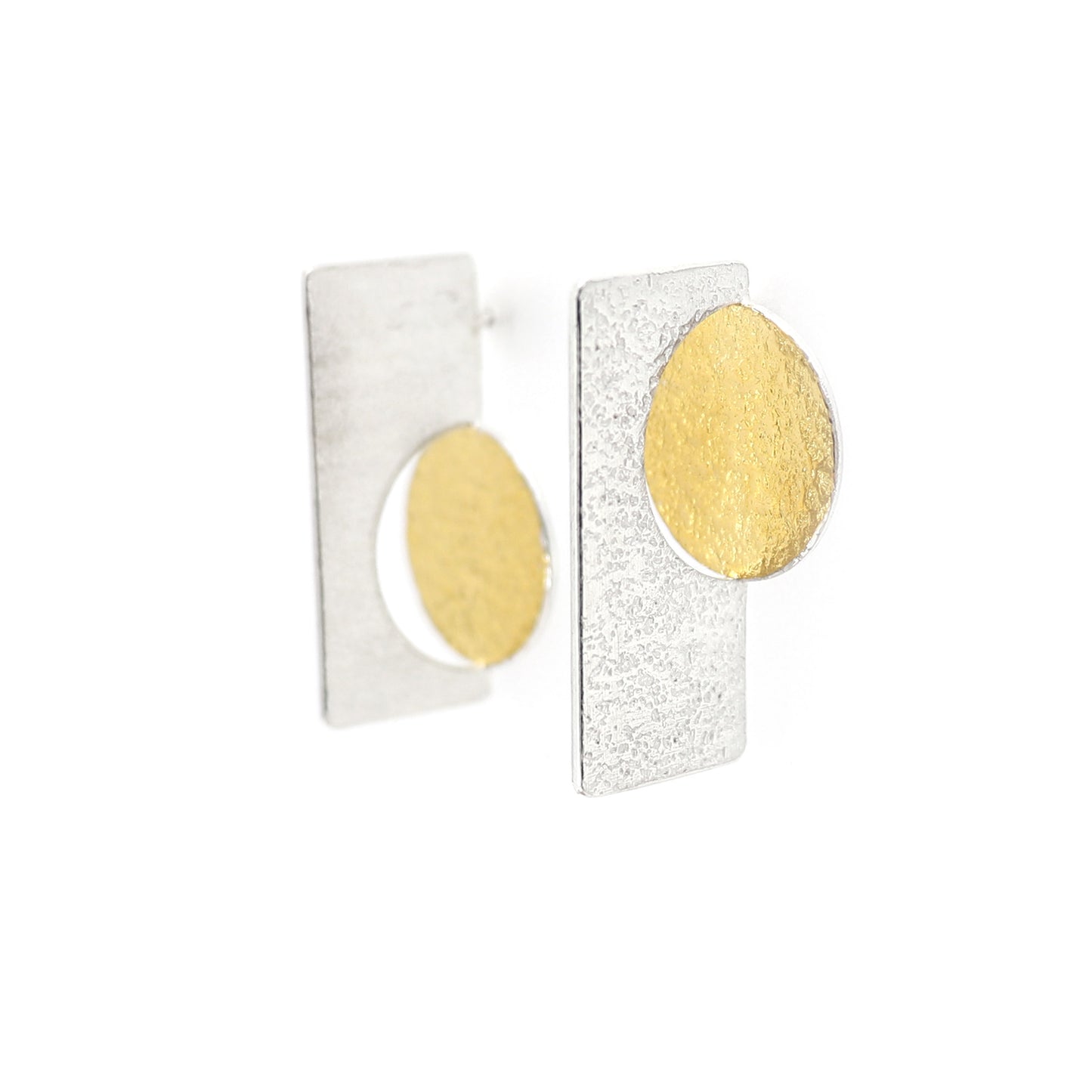Invert keum bood Bauhaus earrings