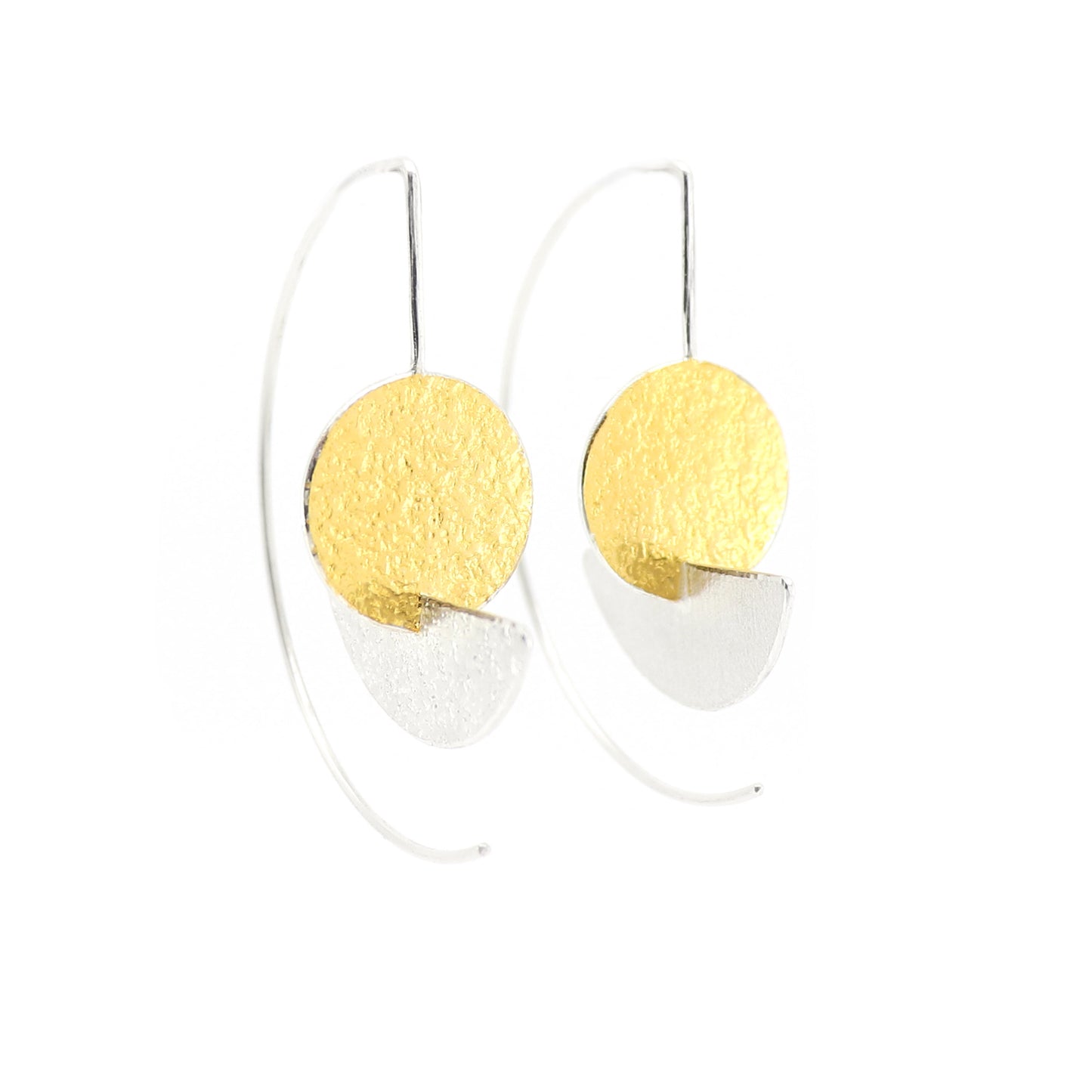 Retro threader keum boo statement earrings
