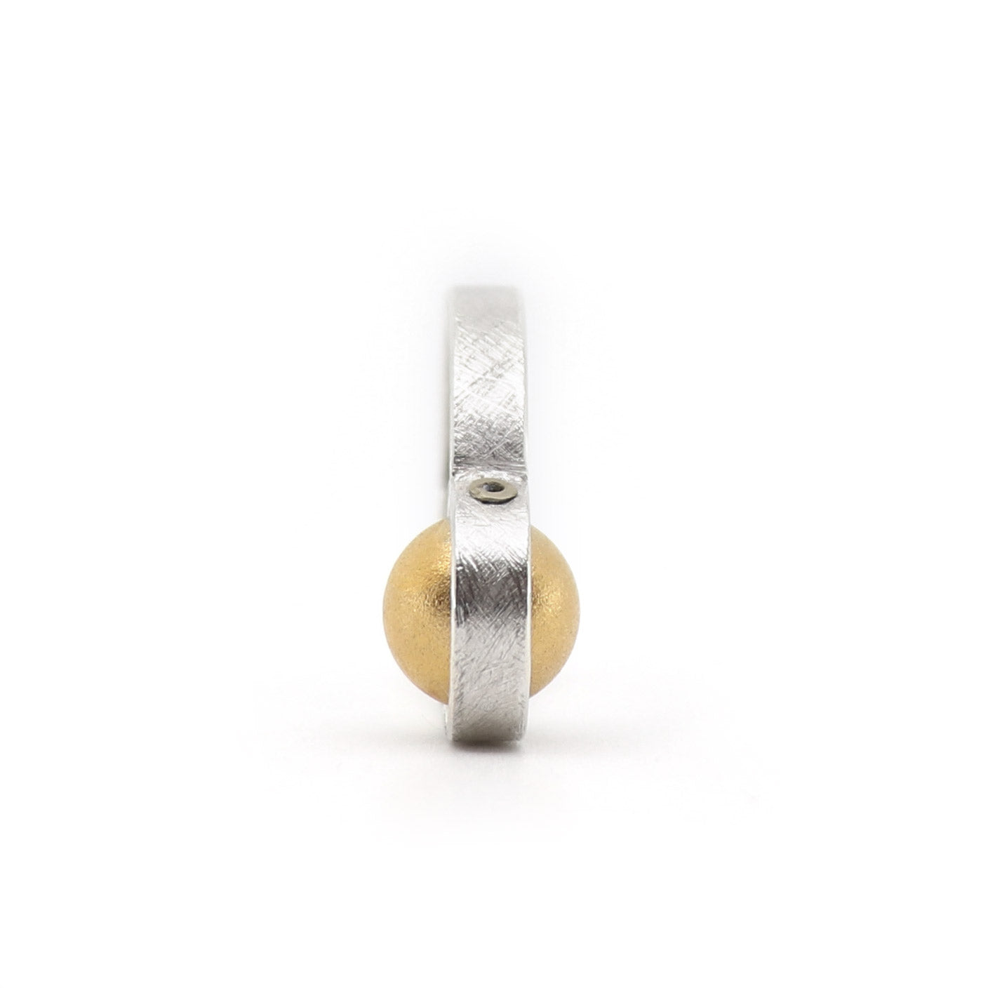 Babushka Fidget Ring - Size M only | silver & gold