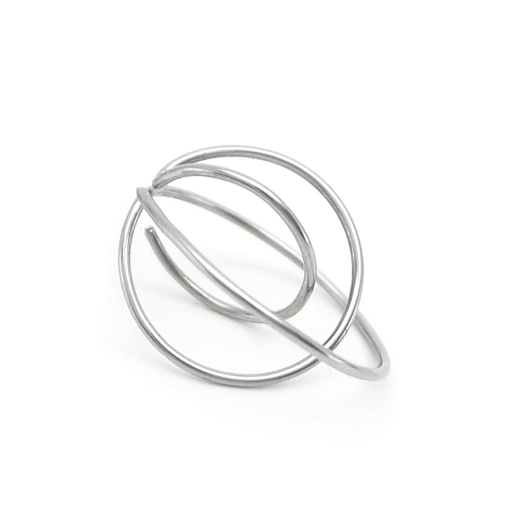individual mix and match hoop earring