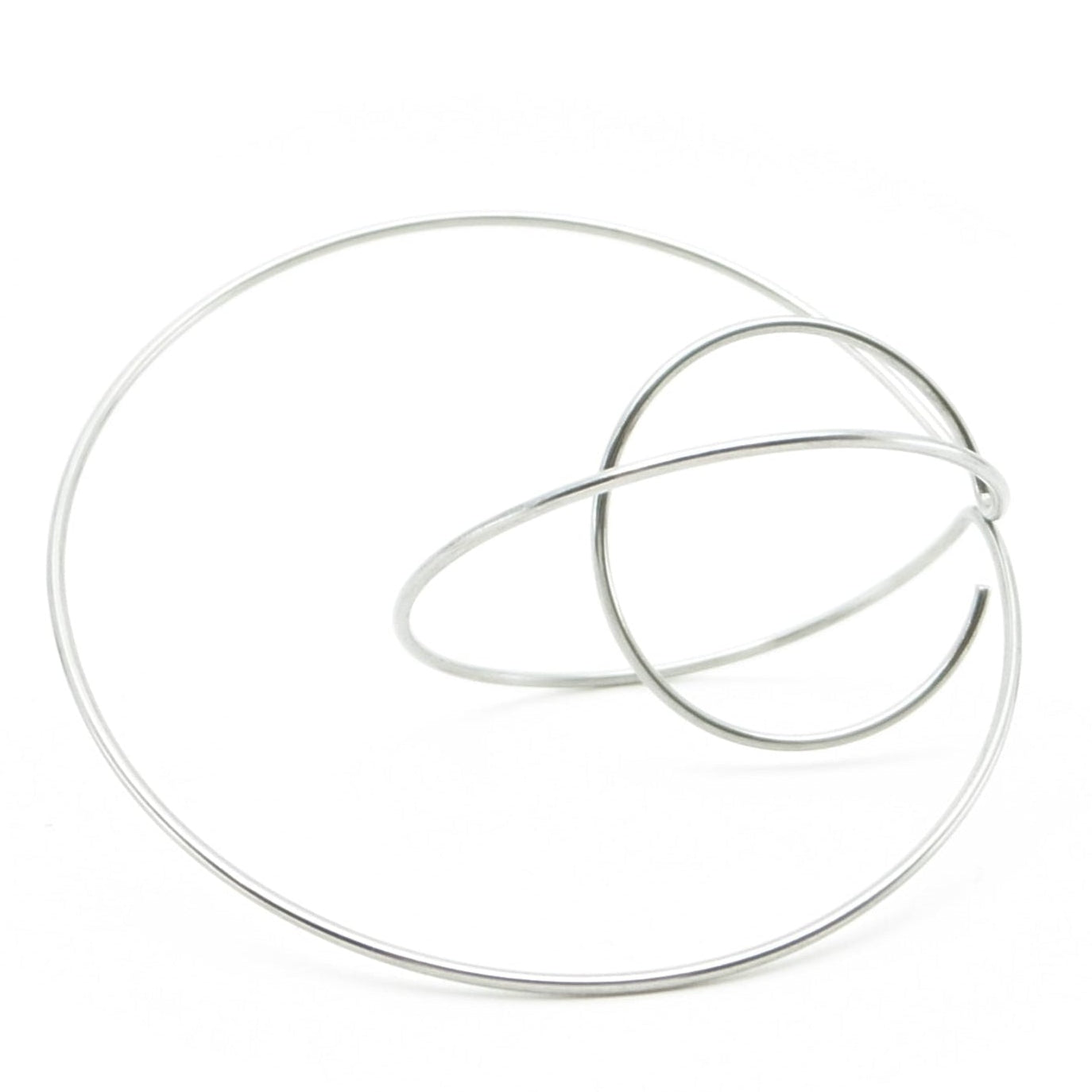 architectural hoop earring