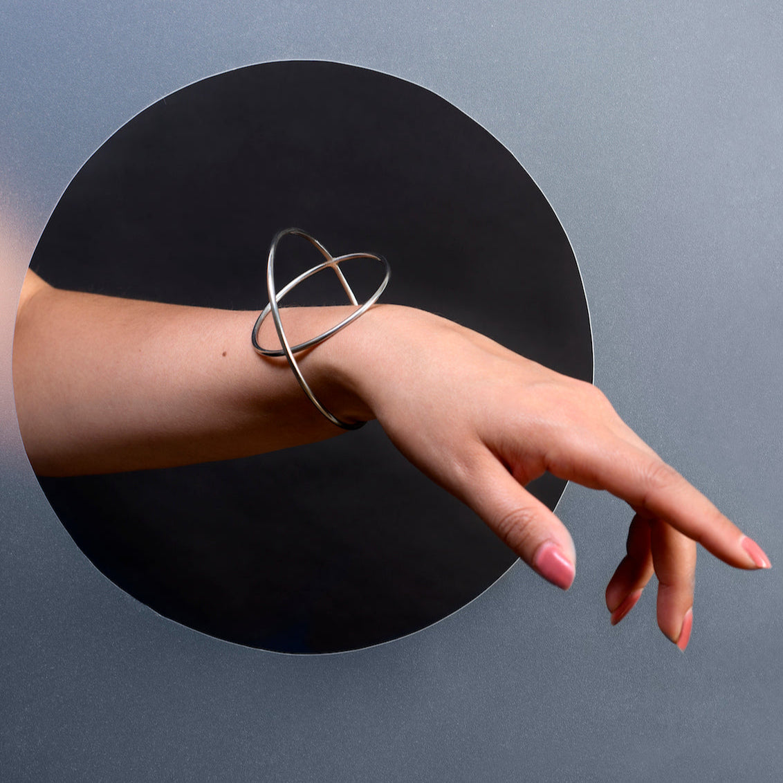 structural steel bangle modelled