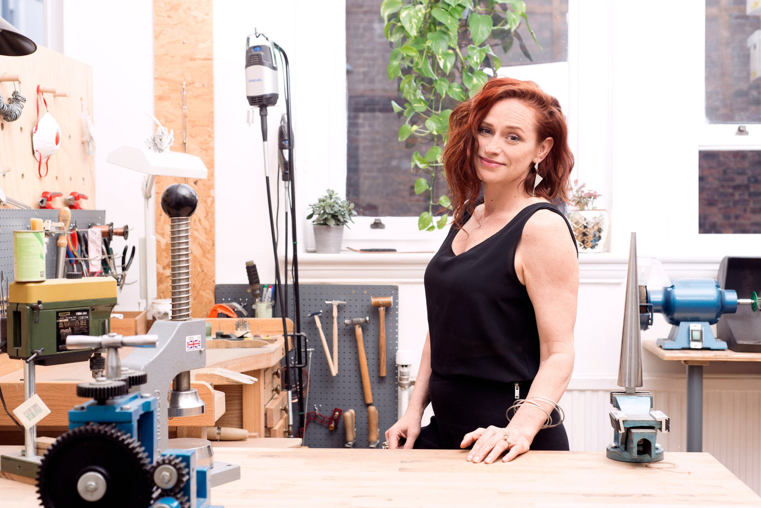 at the jewellery workshop