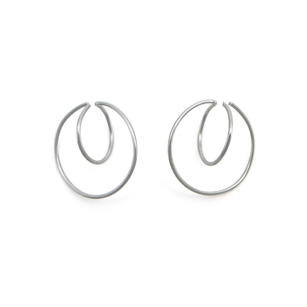 pair of steel hoops