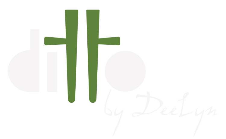 ditto by deelyn logo wht grn