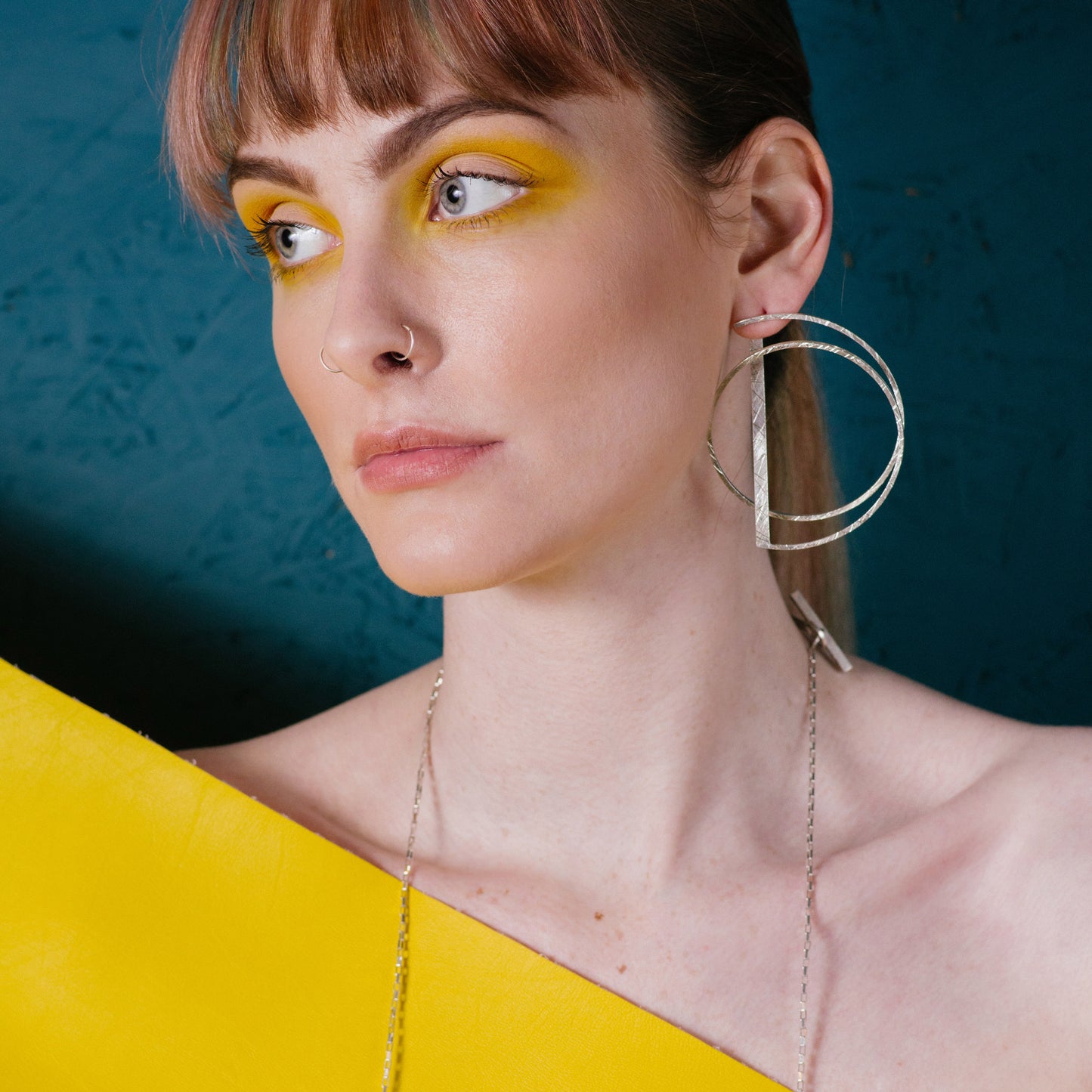 Rockabye Mismatched Statement Earrings | silver