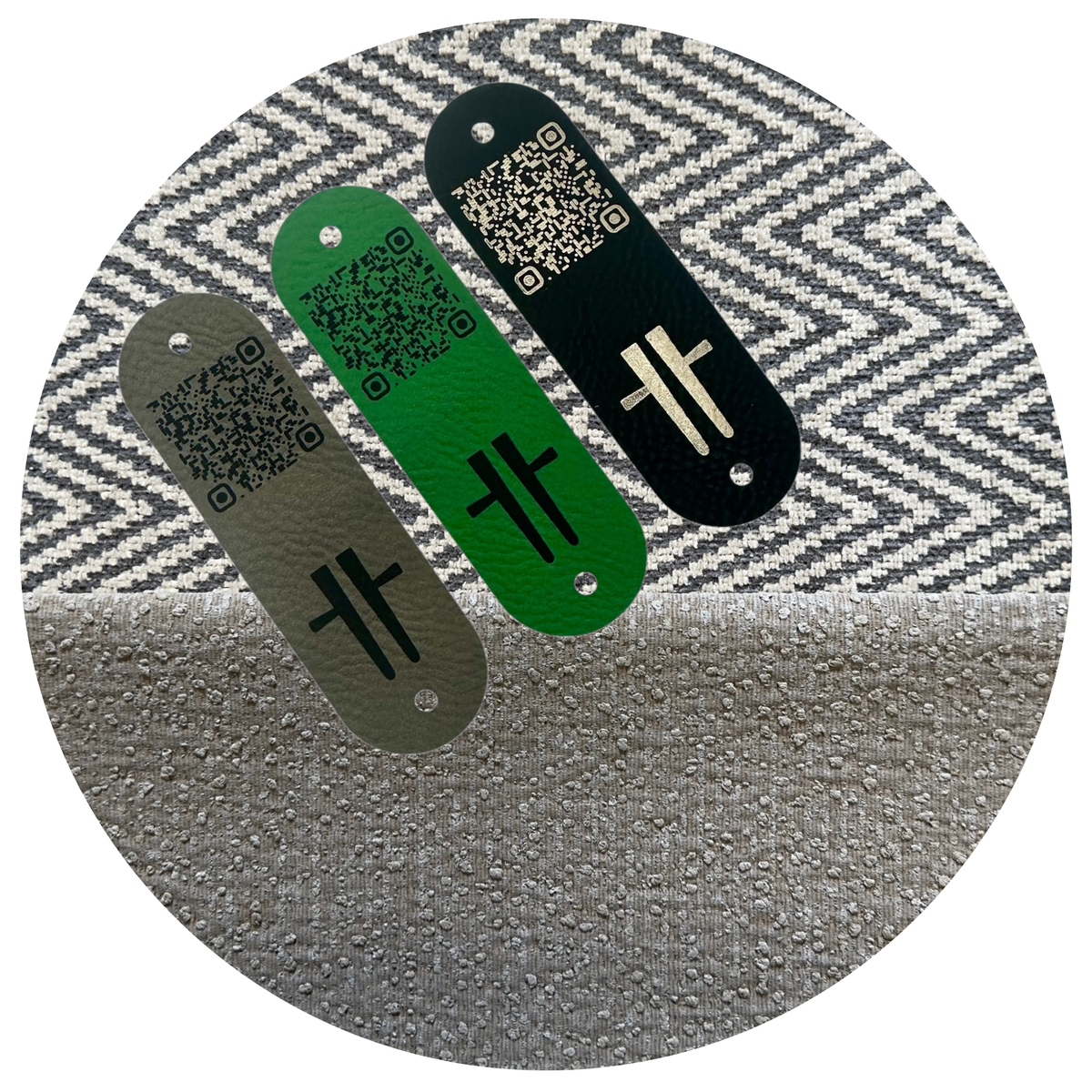 zigzag fabric logo swatch