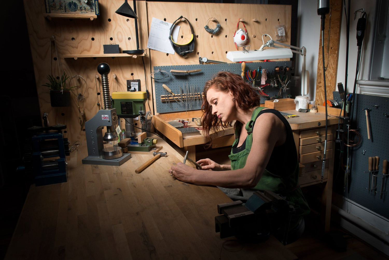 jewellery maker bench