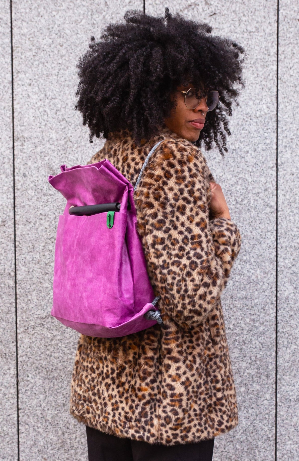 fuchsia backpack
