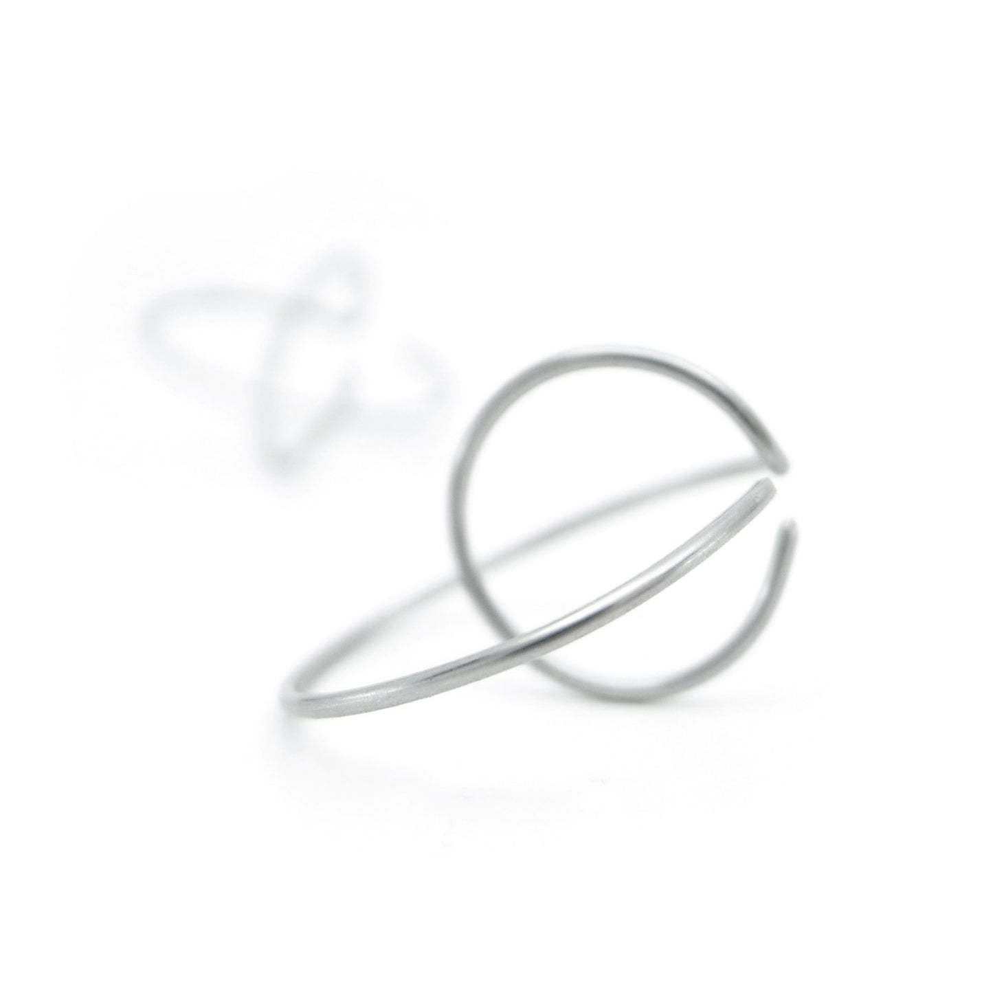 double hoop handmade earrings