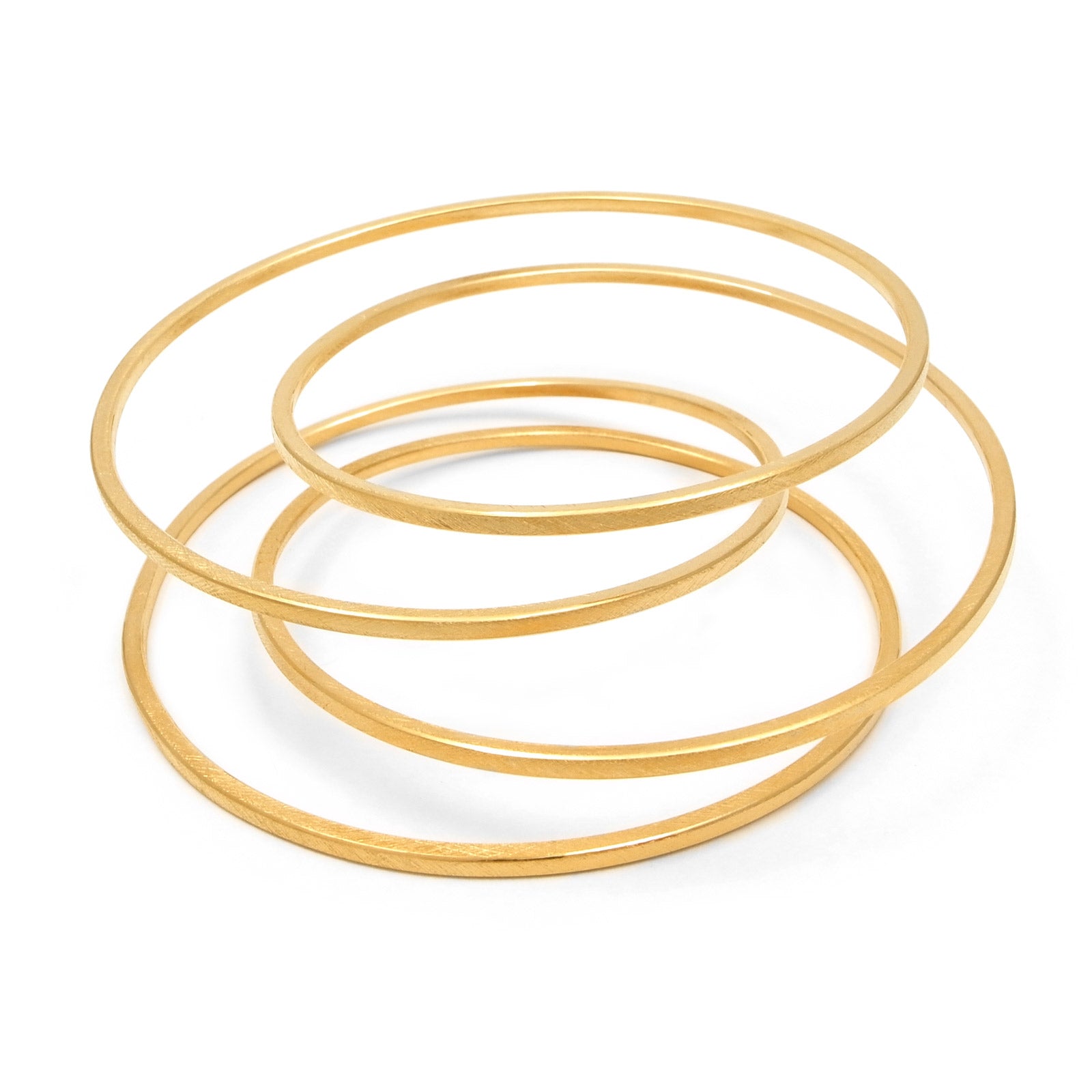 handmade gold bangle 